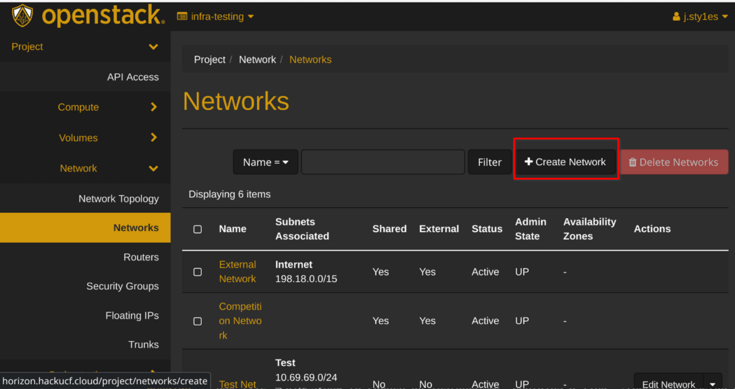 Create Network